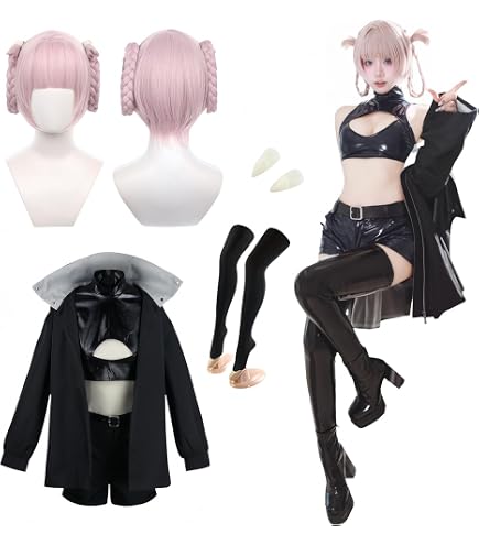 Amazon.co.jp: よふかしのうた 七草 ナズナ コスプレ 衣装 小道具付き